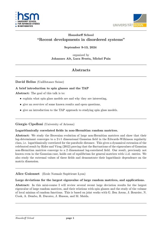 Book of Abstracts_HS_Recent developments in disordered systems.pdf