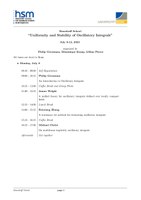 Schedule_Uniformity and Stability of Oscillatory Integrals.pdf